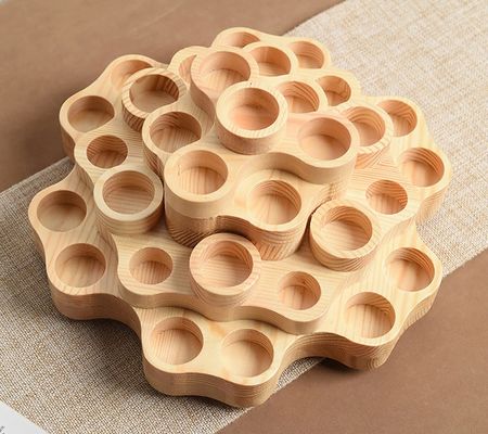 15 ml y 10 ml botellas de aceite esencial Display Stand Rack con logotipo personalizado aceptable