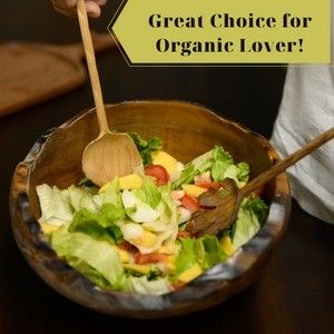 Regalos de negocios 6 piezas de lechuga de ensalada de madera y horquillas muestras gratuitas ofrecidas