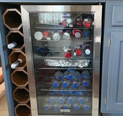 Contenedor de vino de madera apilable de gran cantidad para estante de vino de escritorio personalizado