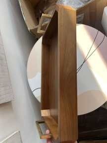 Diseños personalizados Tienda de madera rectangular de estilo rústico para mesa de café