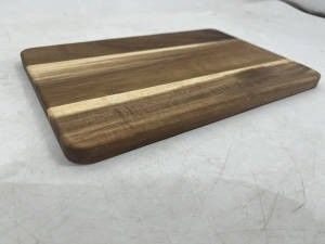 Bloques de cortar de madera tabla de corte de acacia sostenible de toda la temporada de color simple