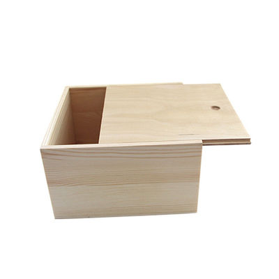Caja de madera personalizada con tapa de diapositiva La combinación perfecta de y estilo
