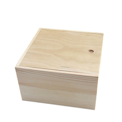 Caja de madera personalizada con tapa de diapositiva La combinación perfecta de y estilo