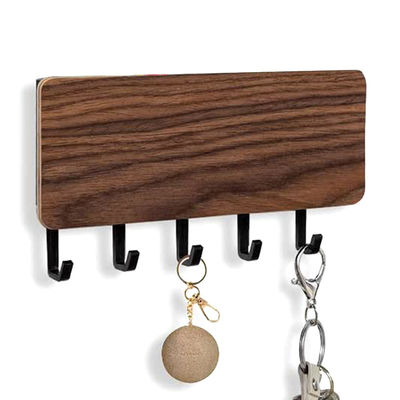 Portador de correo de entrada personalizado para pared con 5 ganchos de llave