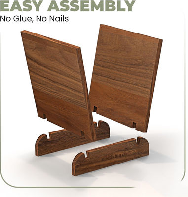 Display de disco de madera sólida de vinilo para almacenamiento de diseño multifuncional