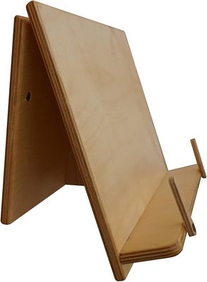 Muestra de libros de recetas ajustable para el mostrador de la cocina