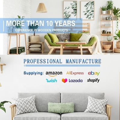 Envases de madera para el té y el tiempo libre