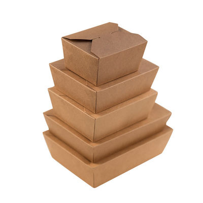 Impresión de laminado brillante hecha a mano Cartón en blanco Kraft reciclado Cajas de papel artesanal