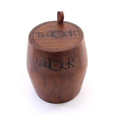 Barril de café Barril de cerveza de madera para la venta al por mayor Logotipo personalizado aceptable