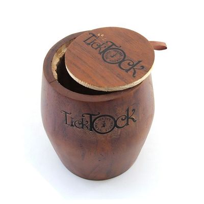 Barril de café Barril de cerveza de madera para la venta al por mayor Logotipo personalizado aceptable