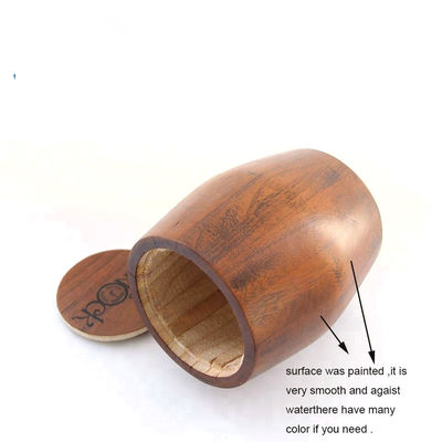 Barril de whisky de madera con logotipo personalizado Acceptable y estilo natural