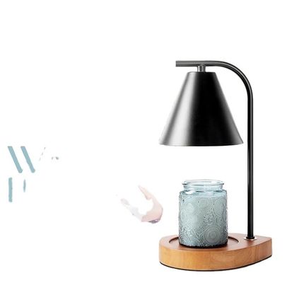 Retro Base de madera para decoración del hogar Fusión de cera para tamaño personalizado Velas de frasco pequeñas y grandes