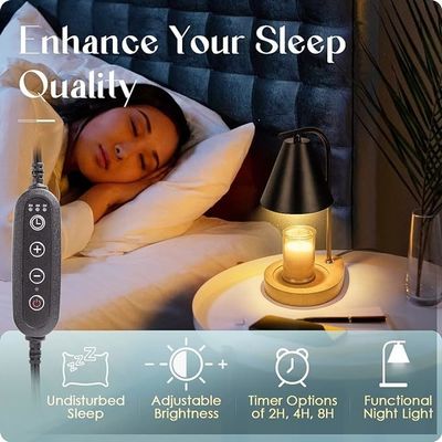 Retro Base de madera para decoración del hogar Fusión de cera para tamaño personalizado Velas de frasco pequeñas y grandes