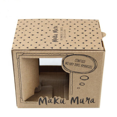 Embalaje de dulces Caja de regalo de papel para muñecas de estilo simple OEM exportador