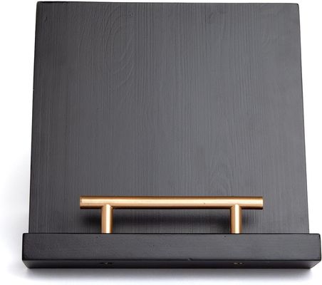 Muestra gratuita Libro de recetas plegable Stand para la cocina Contador de triángulo Portador de página