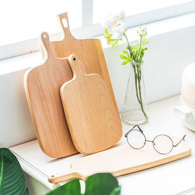 11" X 8" Aruba haya de bambú madera de carnicero tablero de corte de bloques para acampar al aire libre