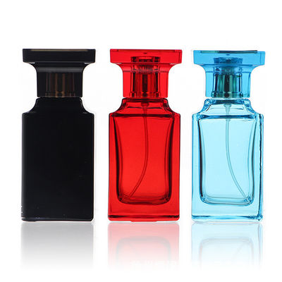 Botella de perfume europea Botella de perfume spray Botella de perfume de vidrio 10 ml 50 ml Botella de vidrio