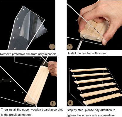 Estantes para almacenar objetos de colección Figuras pop Cupcakes Perfumes Postres