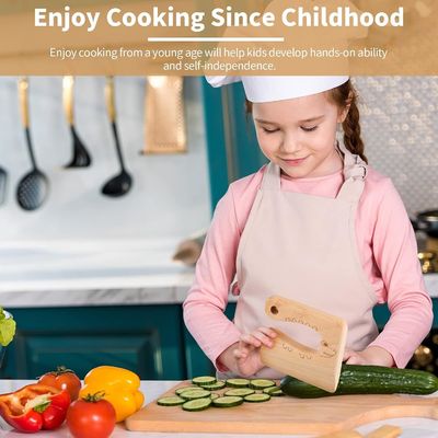 OEM Cuchillo de madera para niños para cocinar Peces lindos de forma de dinosaurio Juguete de cocina Cortador de verduras
