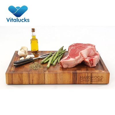 Tablas de corte inteligentes para ballenas de bambú pequeñas con diseño tradicional de caucho sintético de nuez