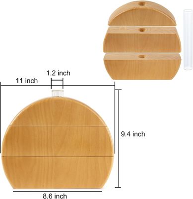 Vasa de hierba de Pampas moderna para piezas centrales de la mesa de moda