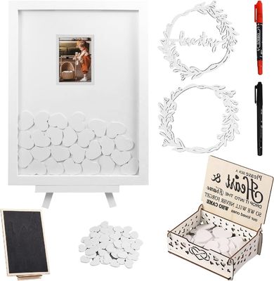 Cuadros para fiestas de bodas con decoraciones de madera quemada en el estilo europeo