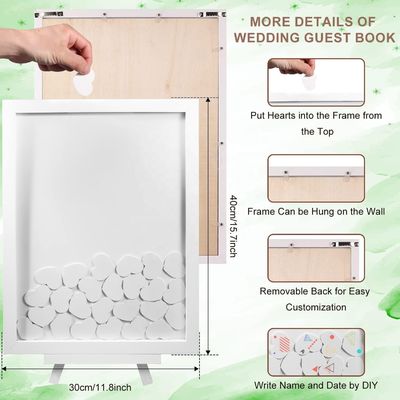 Cuadros para fiestas de bodas con decoraciones de madera quemada en el estilo europeo