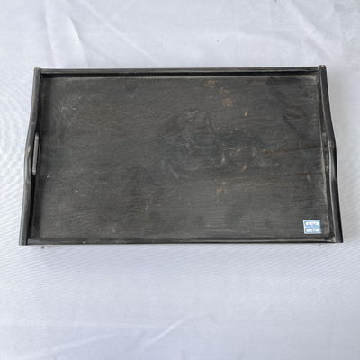 Impresión en serigrafía Desayuno natural bandeja de cama de madera con piernas plegables