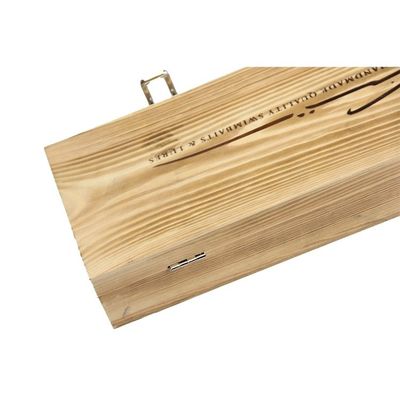 Caja de regalo de madera para el embalaje Diseño personalizable para satisfacer sus requisitos únicos