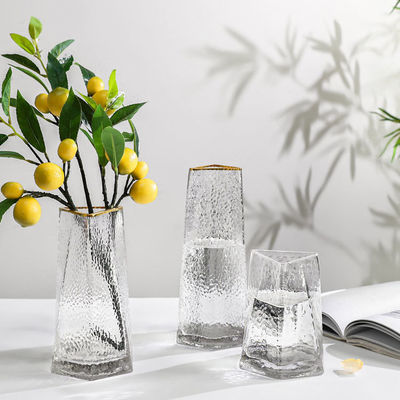 Vaso de mesa de vidrio para todas las estaciones en granel Decoración del hogar con Phnom Penh Vidrio alto moderno
