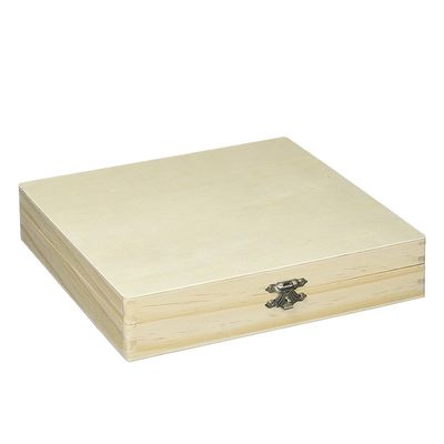 Cajas de cigarros de madera sin terminar para el embalaje ecológico y el tratamiento de la impresión de estampado