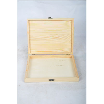 Cajas de cigarros de madera sin terminar para el embalaje ecológico y el tratamiento de la impresión de estampado