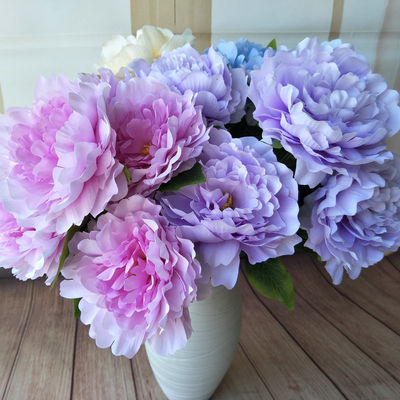 35cm de tamaño real Paeonia Lactiflora Flores artificiales La adición perfecta para cualquier evento