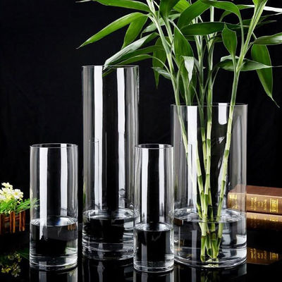 Vaso de vidrio minimalista de 60 cm de altura La combinación perfecta de estilo y función