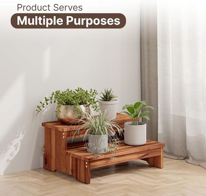 Un taburete desmontable de dos pasos para niños y adultos Impresión con láser Grabar 500 libras de peso Capacidad