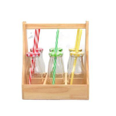 Jarrón de vidrio de almacenamiento elegante y transparente con cubierta de plástico de colores 100% seguro para alimentos
