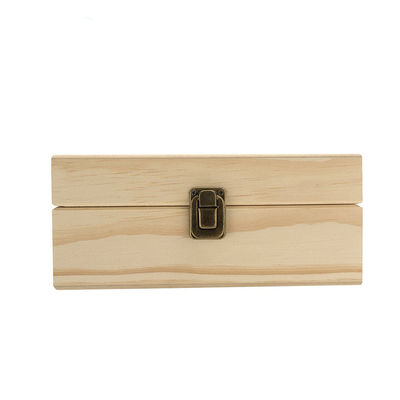 Embalaje sin terminar Caja de aceite esencial de madera Doterra con logotipo personalizado aceptable