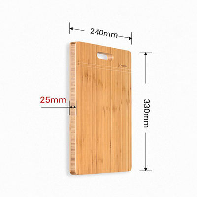 Tamaño personalizado Tabla de corte de bambú para el hogar Tabla de corte de madera sólida para dormitorio