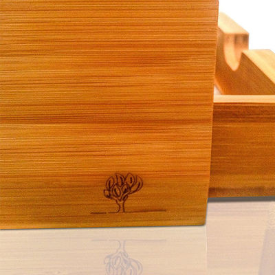 Caja de variedad de té de madera de pino en color personalizado para la colección de té