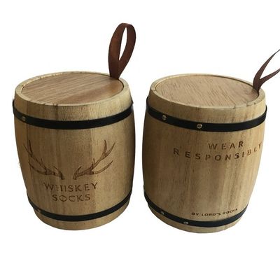 Logotipo personalizado Acceptable Te de madera Cafeteras de café y azúcar Conjunto en forma de barril