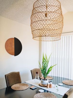 Estilo de diseño moderno de la granja Arte de pared de madera para decoración de la casa vintage en espacios interiores