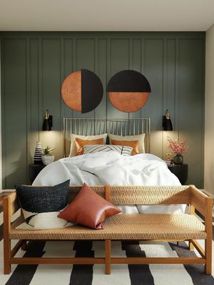 Estilo de diseño moderno de la granja Arte de pared de madera para decoración de la casa vintage en espacios interiores