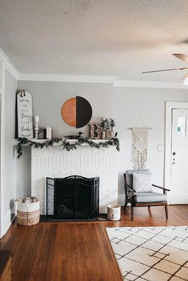 Estilo de diseño moderno de la granja Arte de pared de madera para decoración de la casa vintage en espacios interiores