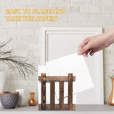 Artículos de ropa de cama de estilo rústico de madera para restaurantes