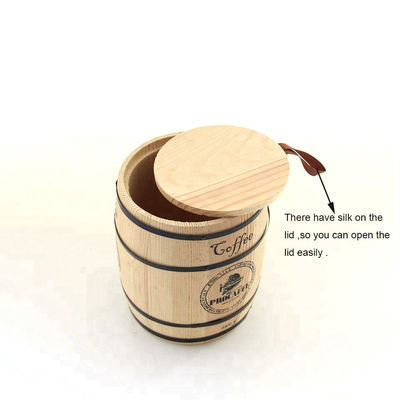 11.5 x 13.7 cm Barricas de madera de roble de pino La solución perfecta para el embalaje de té