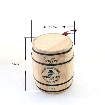 11.5 x 13.7 cm Barricas de madera de roble de pino La solución perfecta para el embalaje de té