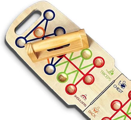 Tamaño personalizado mango plegable de madera para entrenamiento de fuerza profesional