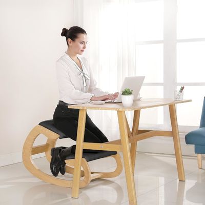 Silla de rodillas ergonómica de rodillas de rodilla moderna silla de postura vertical para el taburete del hogar otomano
