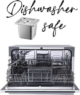 Caja de madera de acacia de cocina compost bin resistente a la oxidación inserción de acero inoxidable y cubo de almacenamiento