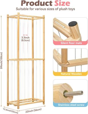 Sala de estar Jaula de animales rellena de madera Jaula de juguete extra grande para niños Cuarto de juegos de la guardería Almacenamiento